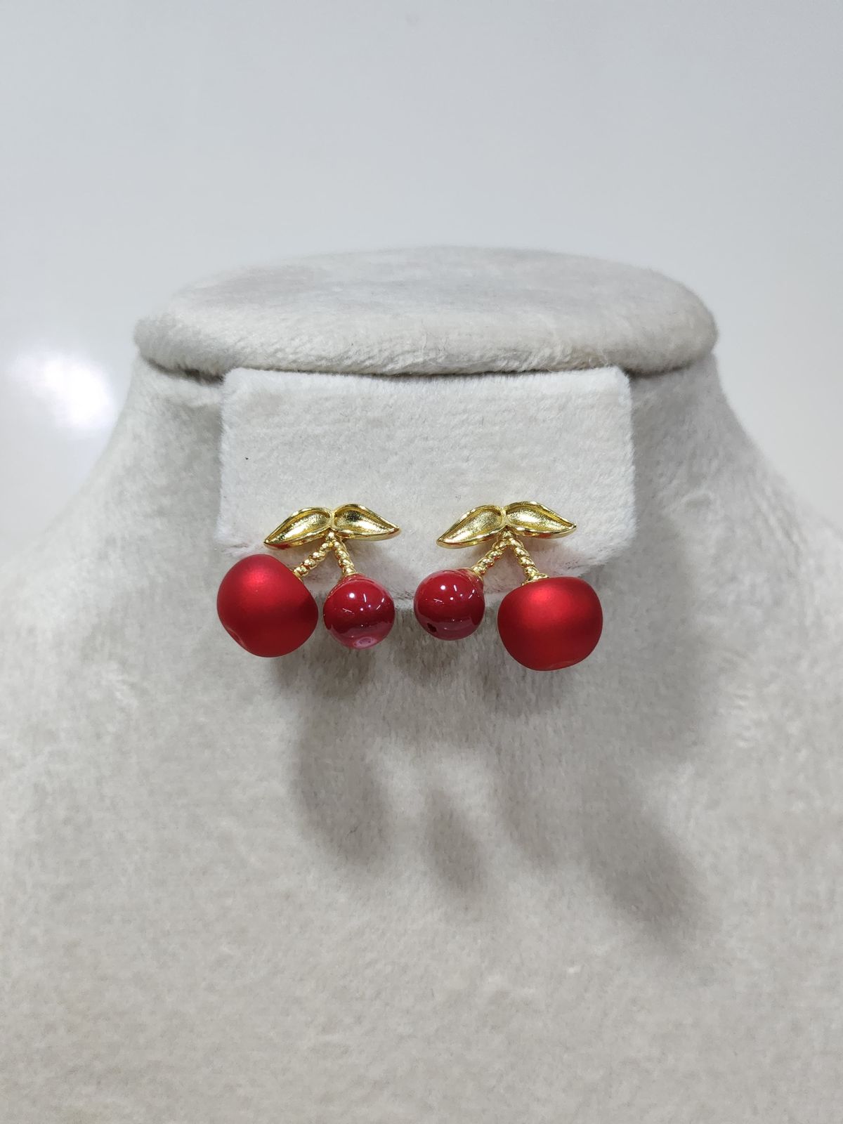 Aretes de cereza